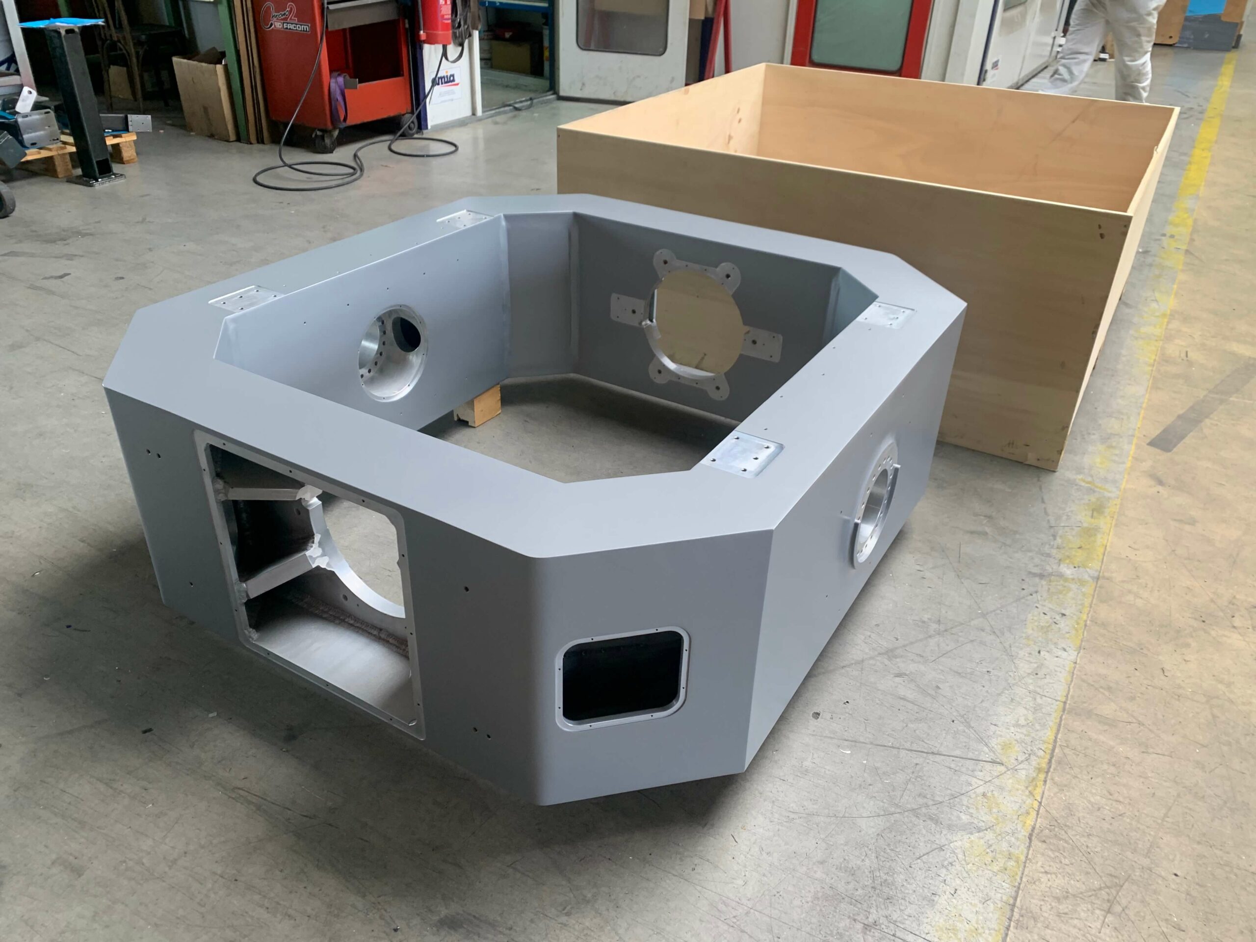 Bâti de machine spéciale